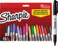 Sharpie set of permanent markers | limited edition different colors | fine point | 18 markers | back to school set