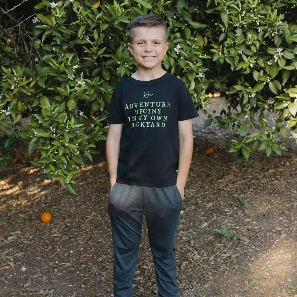 Baby/Kids Graphic Bamboo T-Shirt | "Be You" | Cream-3