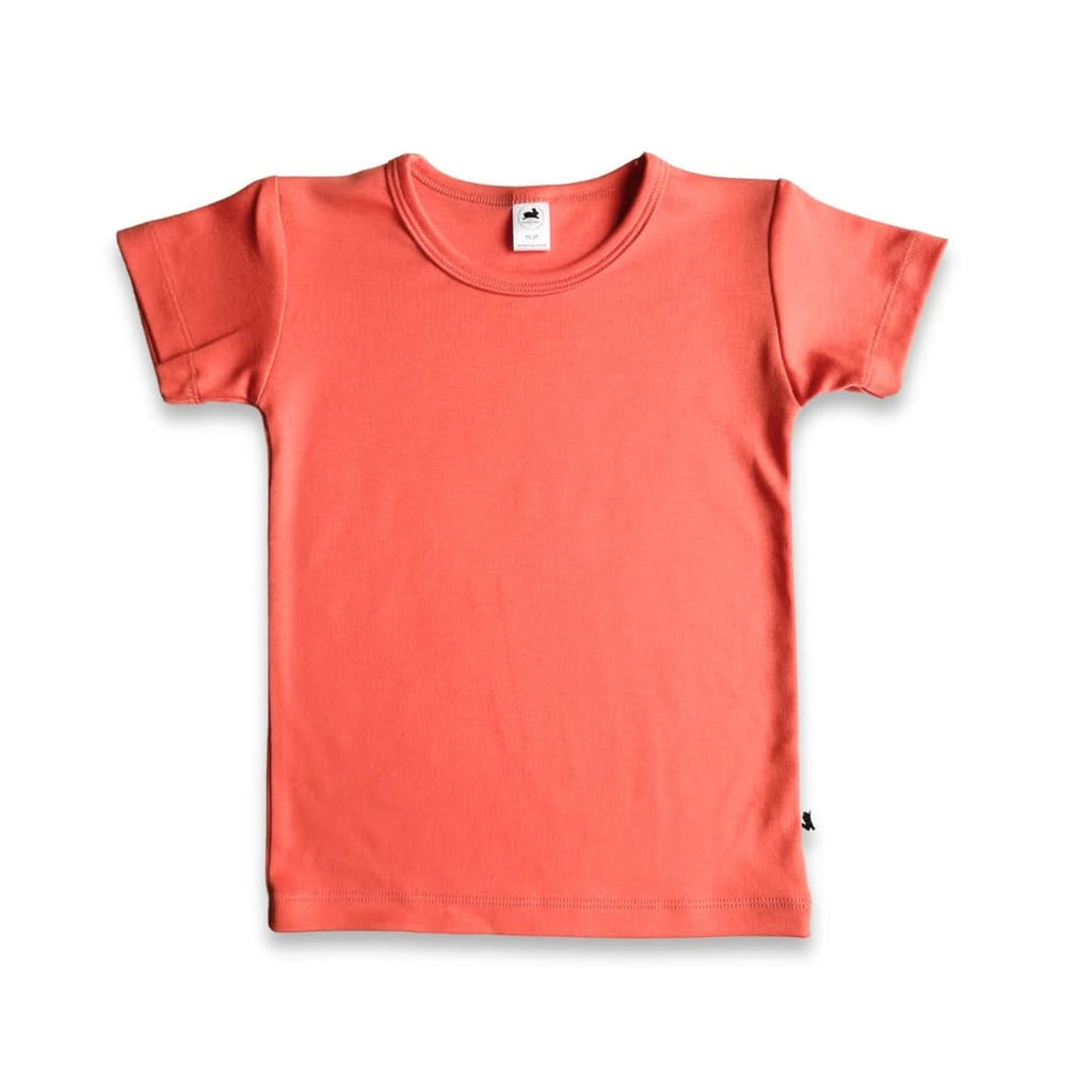 Baby/Kids' Bamboo T-Shirt | Taffy Pink-2