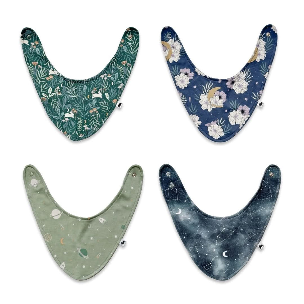 Bamboo Baby Bib | Outer Space