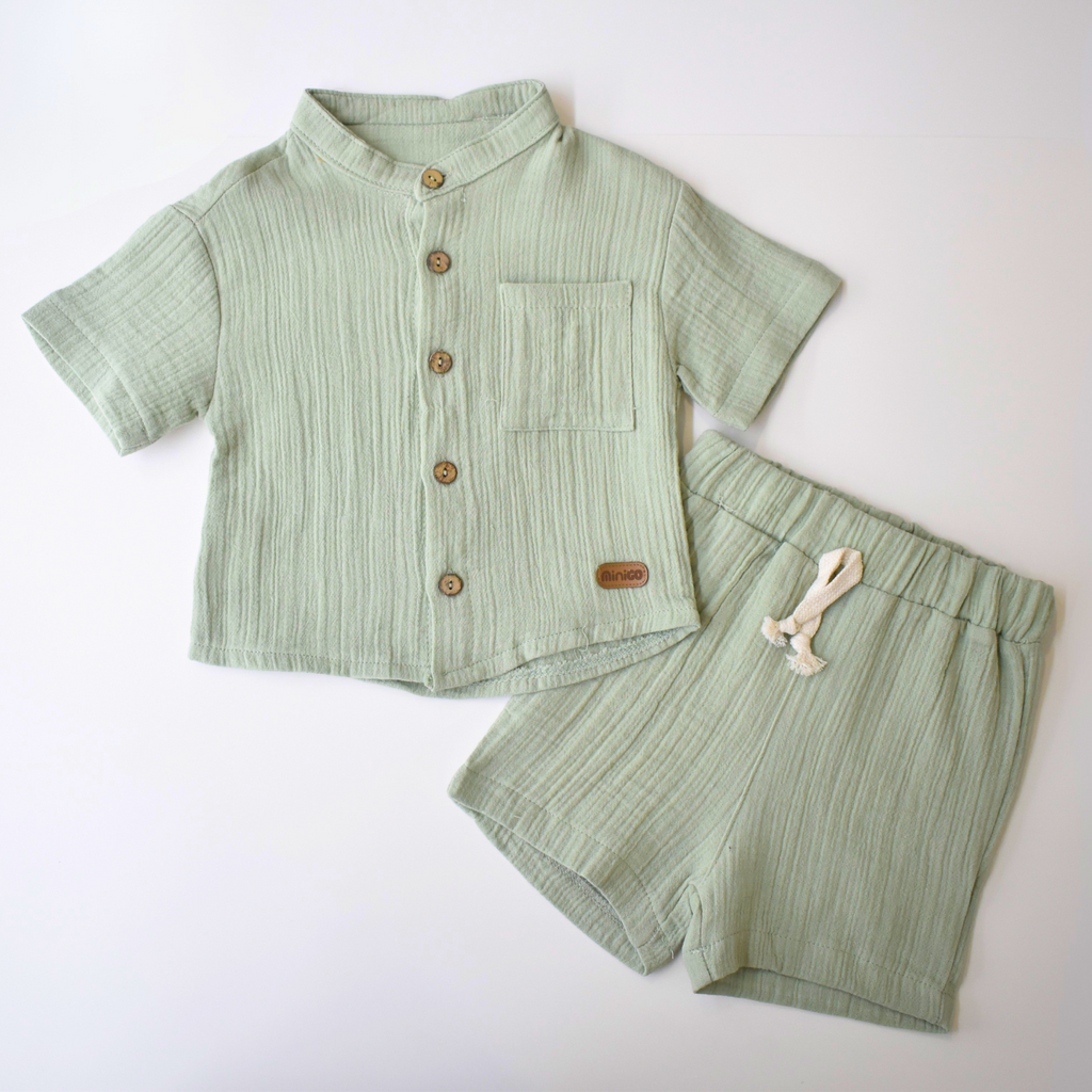 Effortless Style Casual Short Set