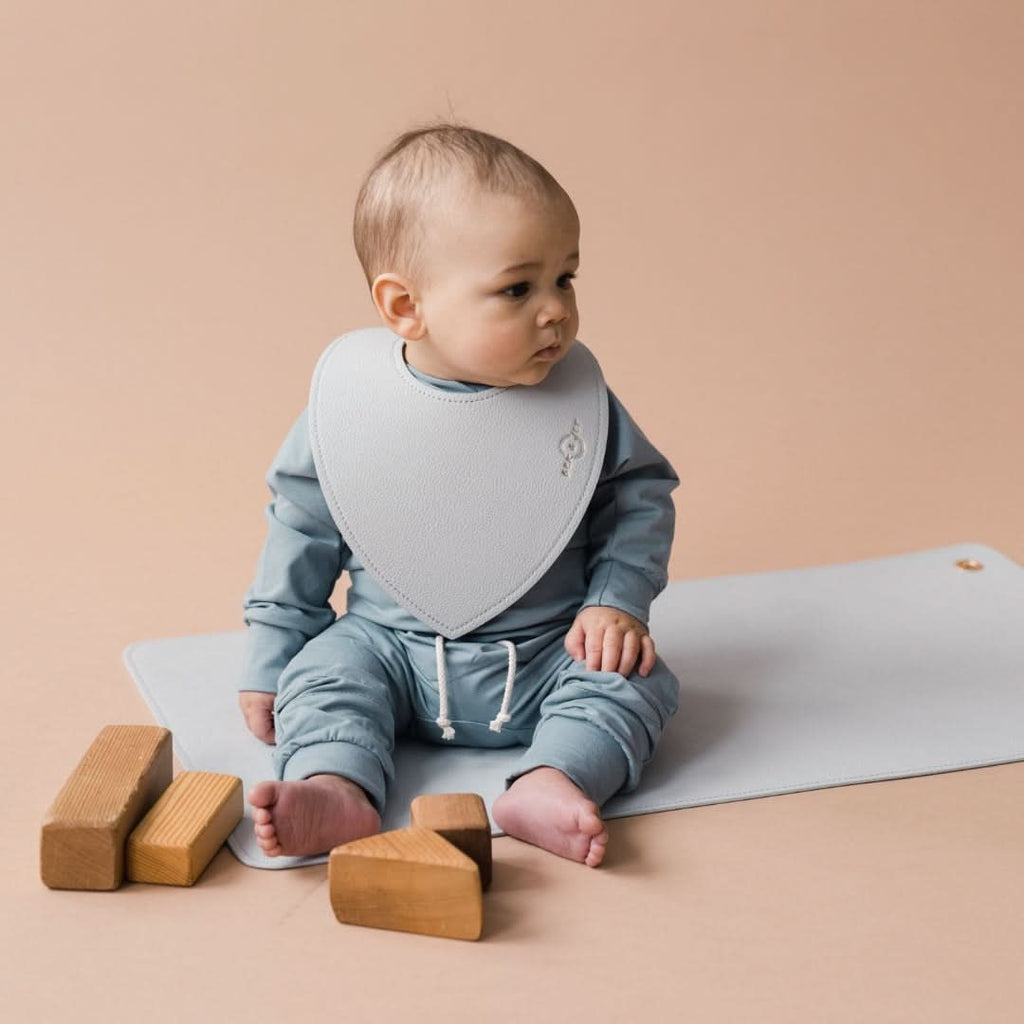 Vegan Leather Changing Mat | Ivory-4