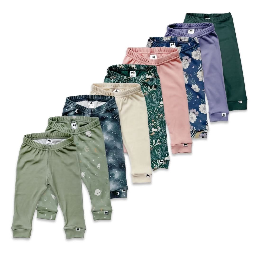 Baby Bamboo Leggings | Dusty Lilac-1