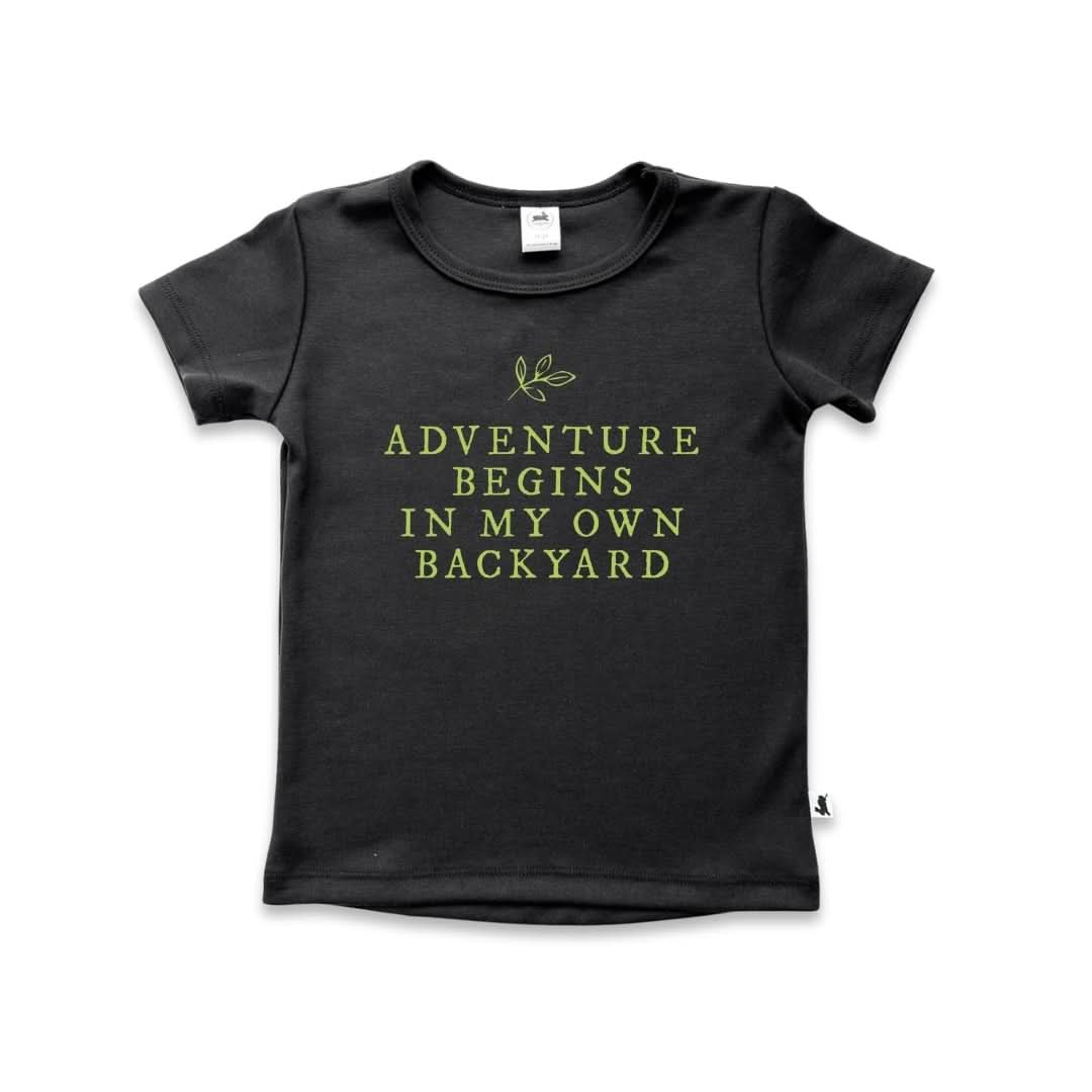 Baby/Kids Graphic Bamboo T-Shirt | "I Love Me" | Rose