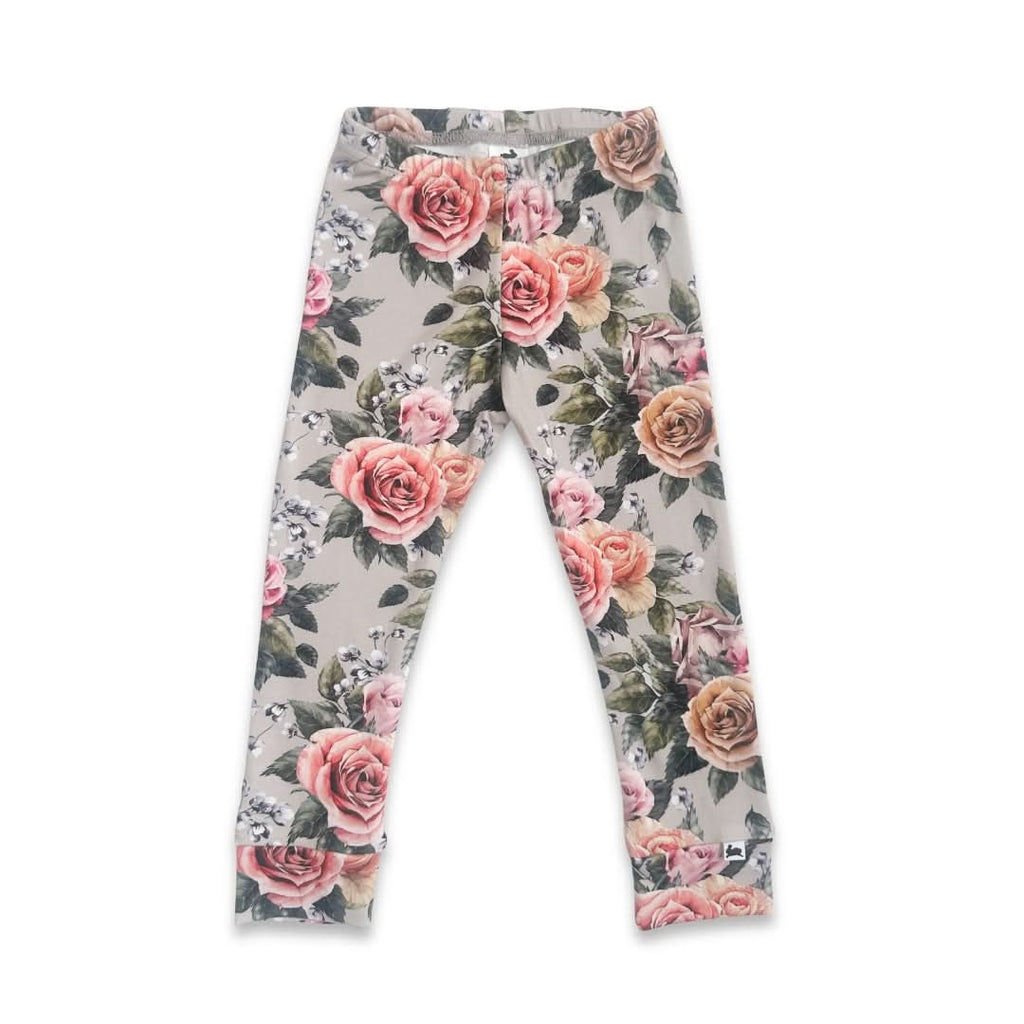 Kids’ Bamboo Leggings | Palm Fronds