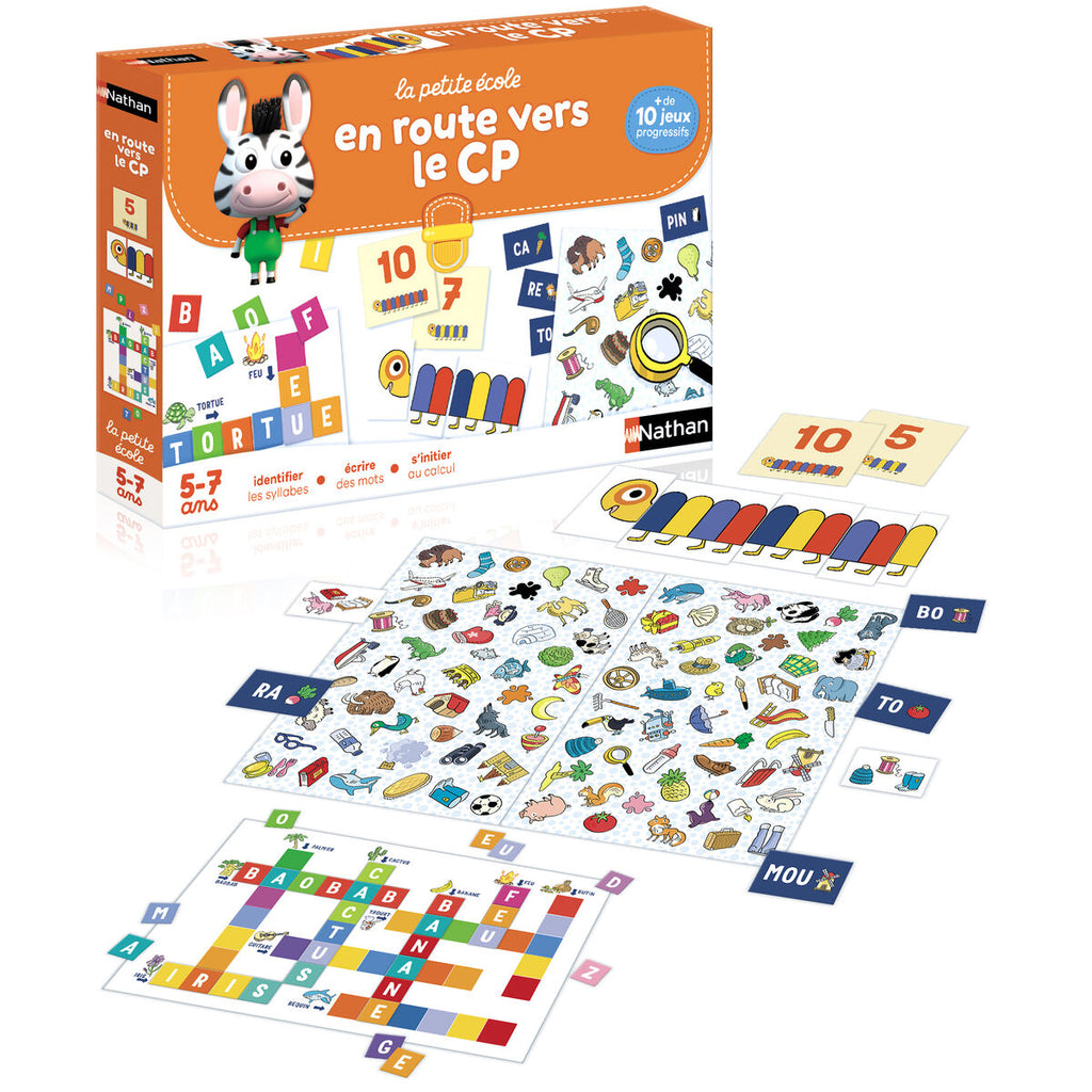 Board game Nathan The little school - On the way to CP!