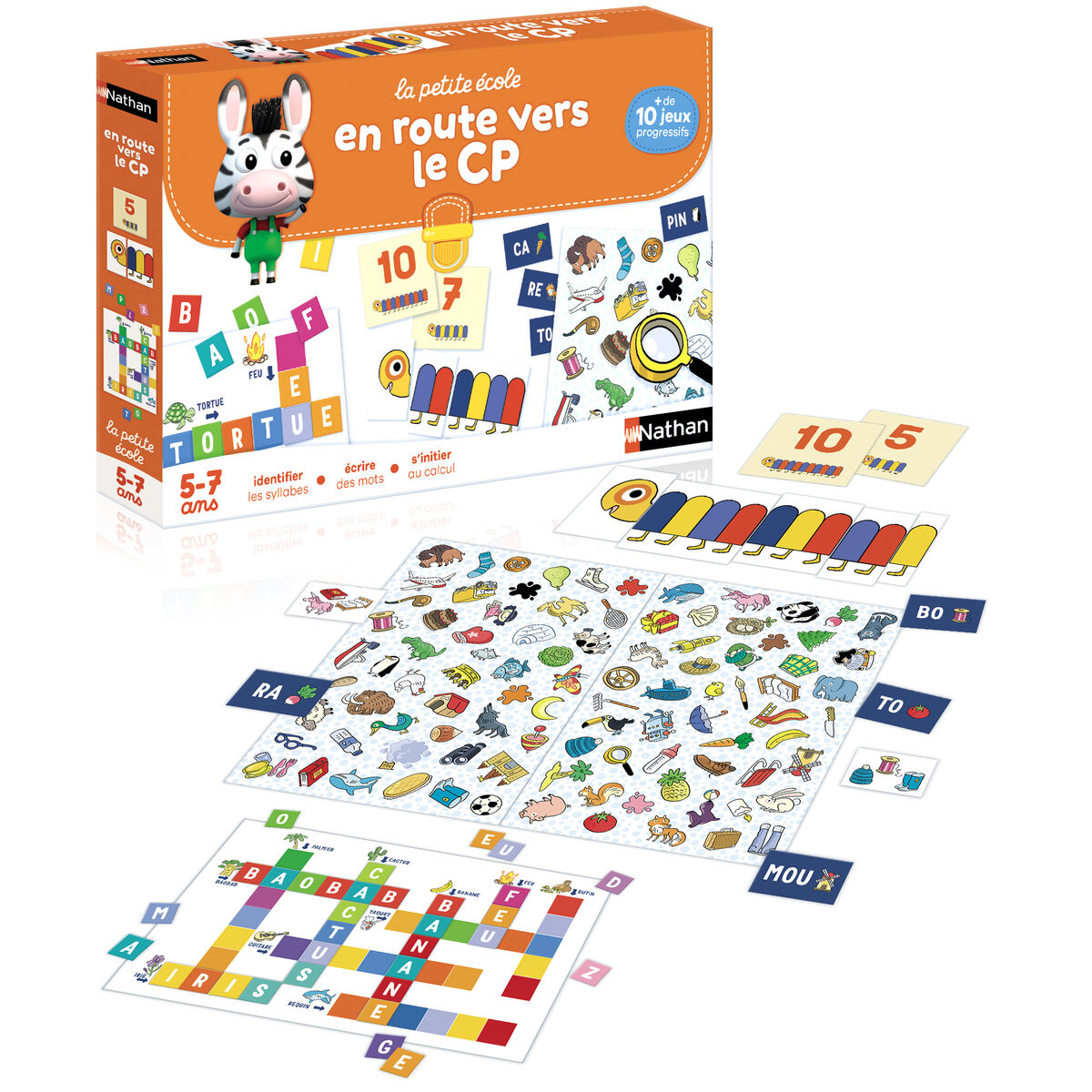 Board game Nathan The little school - On the way to CP!