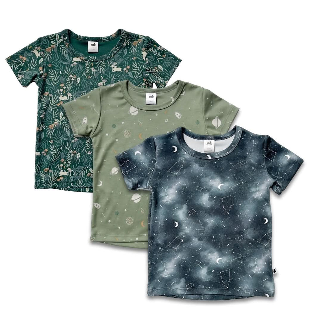 Baby/Kids' Bamboo T-Shirt | Night Sky