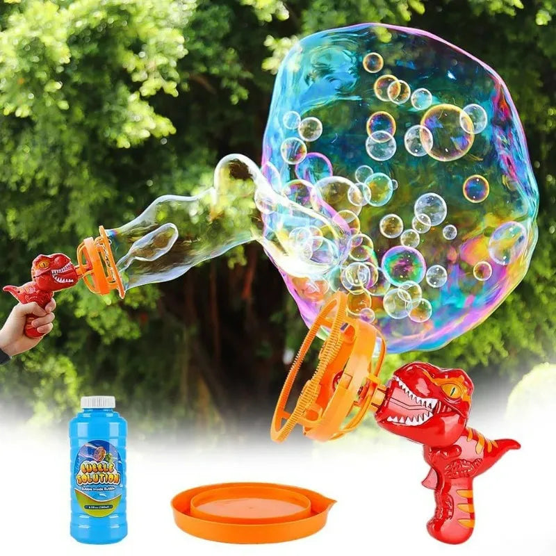 Dinosaur Bubble Gun Machine Toys