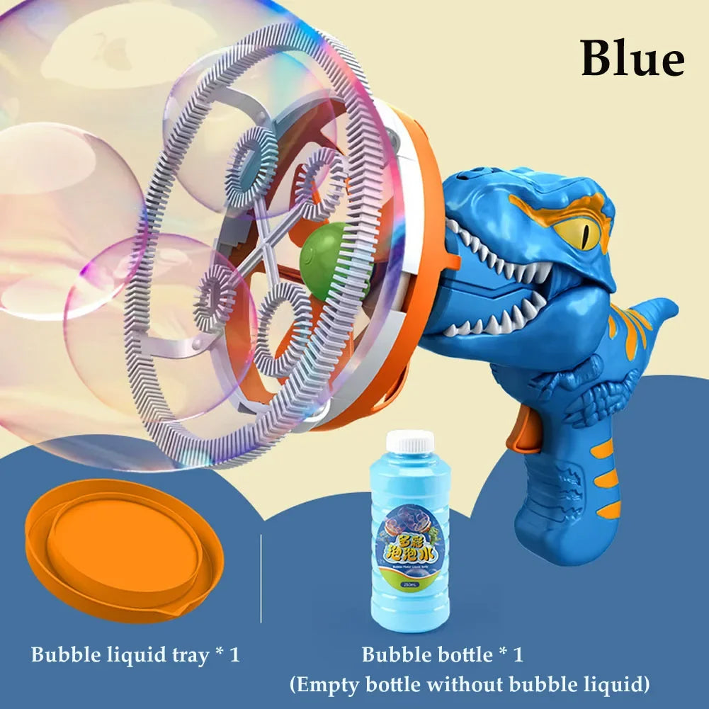 Dinosaur Bubble Gun Machine Toys