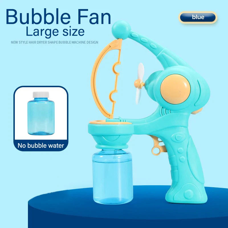 Fully Automatic Bubble Machine Rocket Soap Bubble Gun Pack