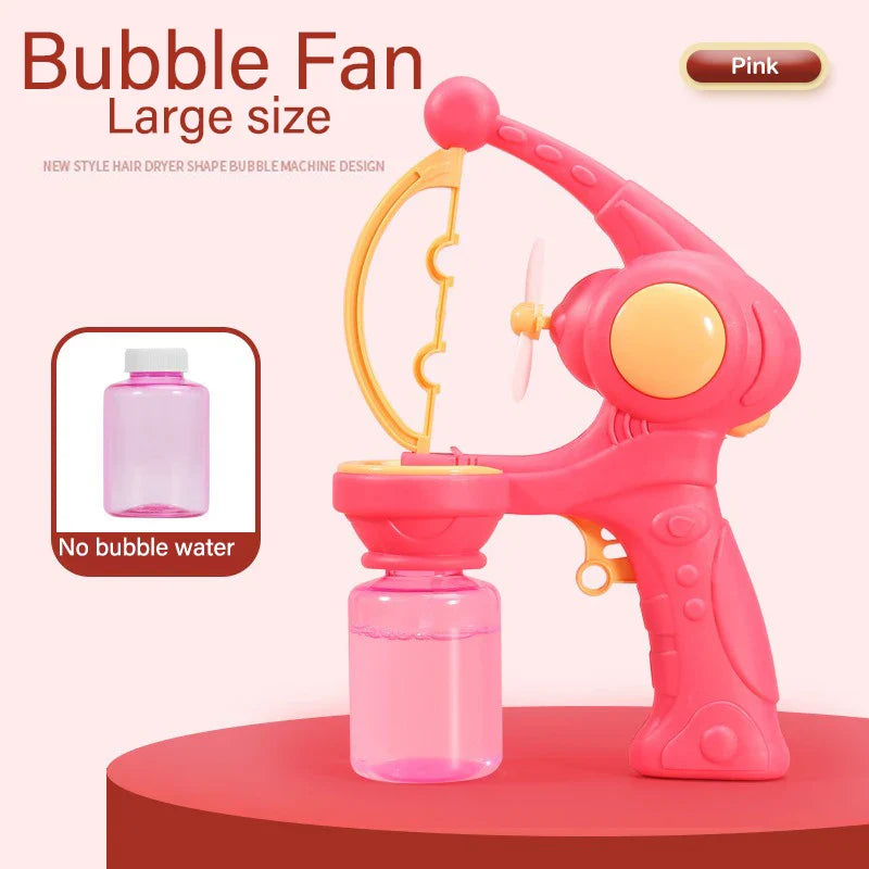 Fully Automatic Bubble Machine Rocket Soap Bubble Gun Pack