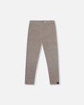 Super Soft Ribbed Leggings Heather Gray