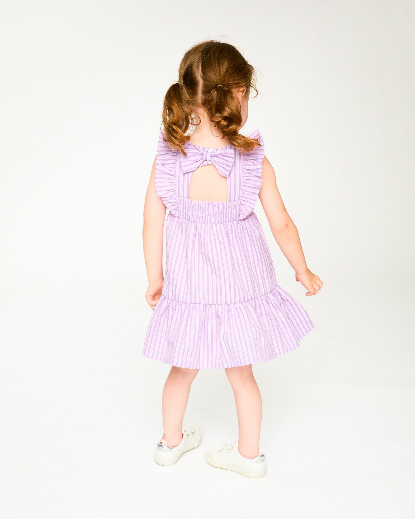 Striped Dress Lavender