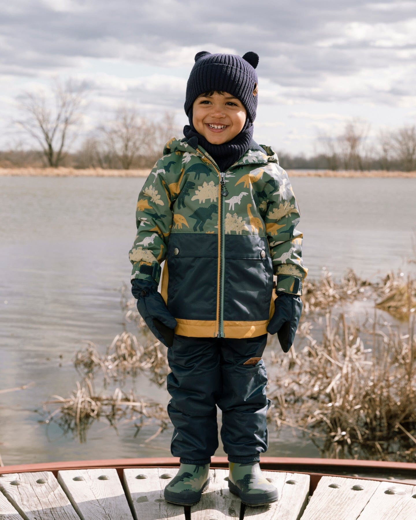Baby Knit Hat Navy Blue