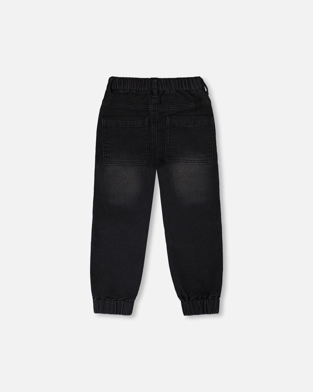 Stretch French Terry Denim Jogger Grey