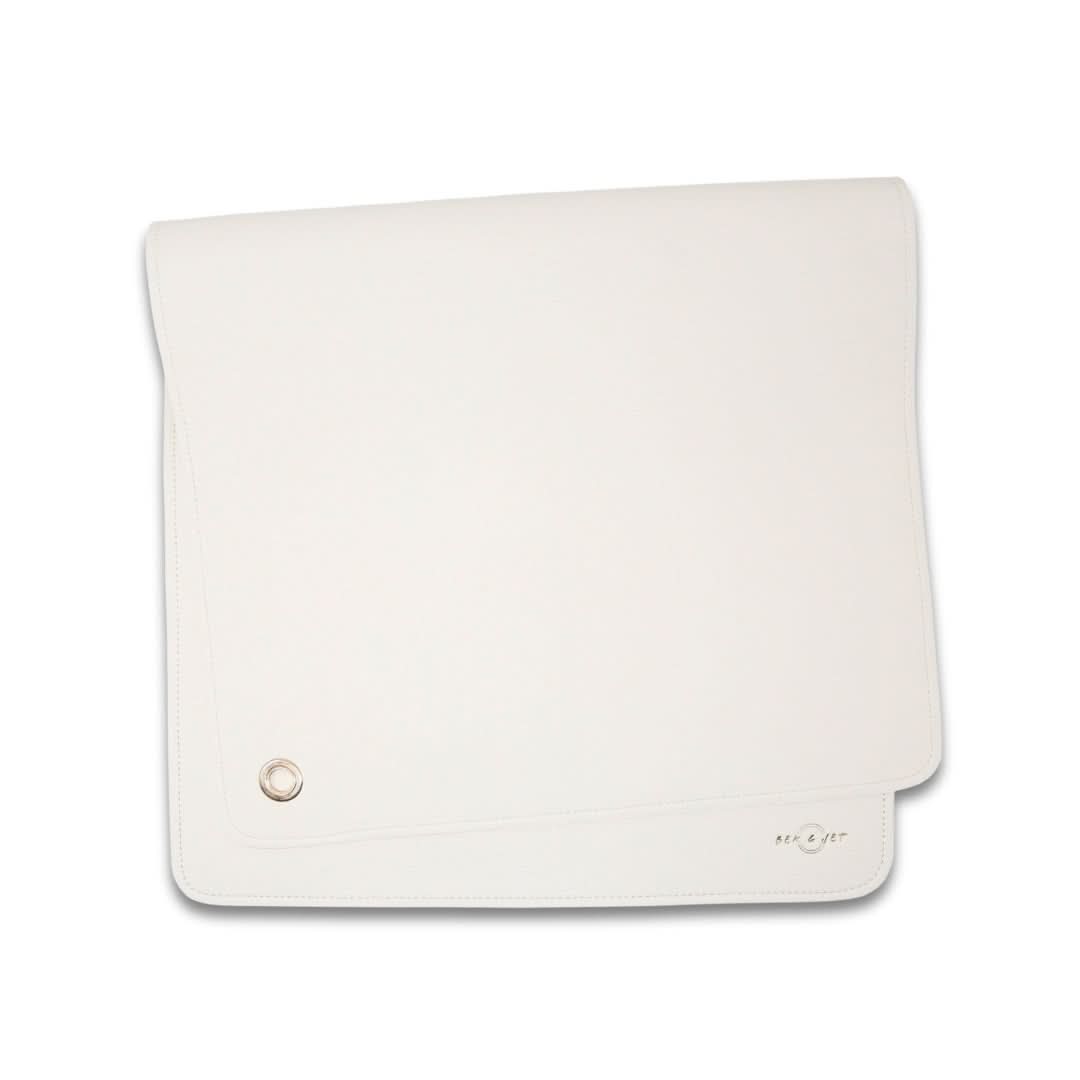 Vegan Leather Changing Mat | Ivory-0