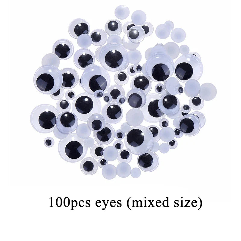 Kids Craft Set: Colorful Pompom Toy