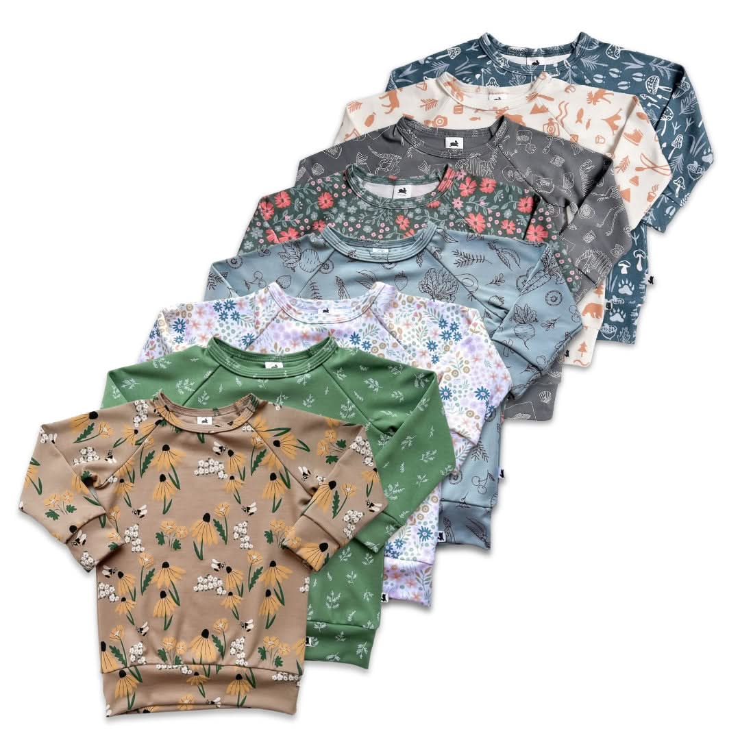 Baby/Kids' Bamboo Raglan Pullover | Fossil