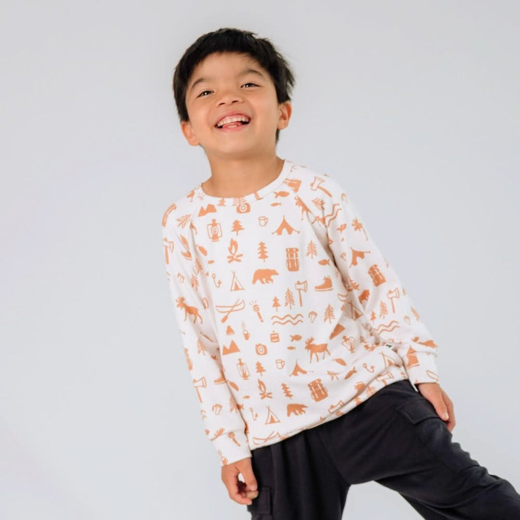 Baby/Kids' Bamboo Raglan Pullover | Fossil