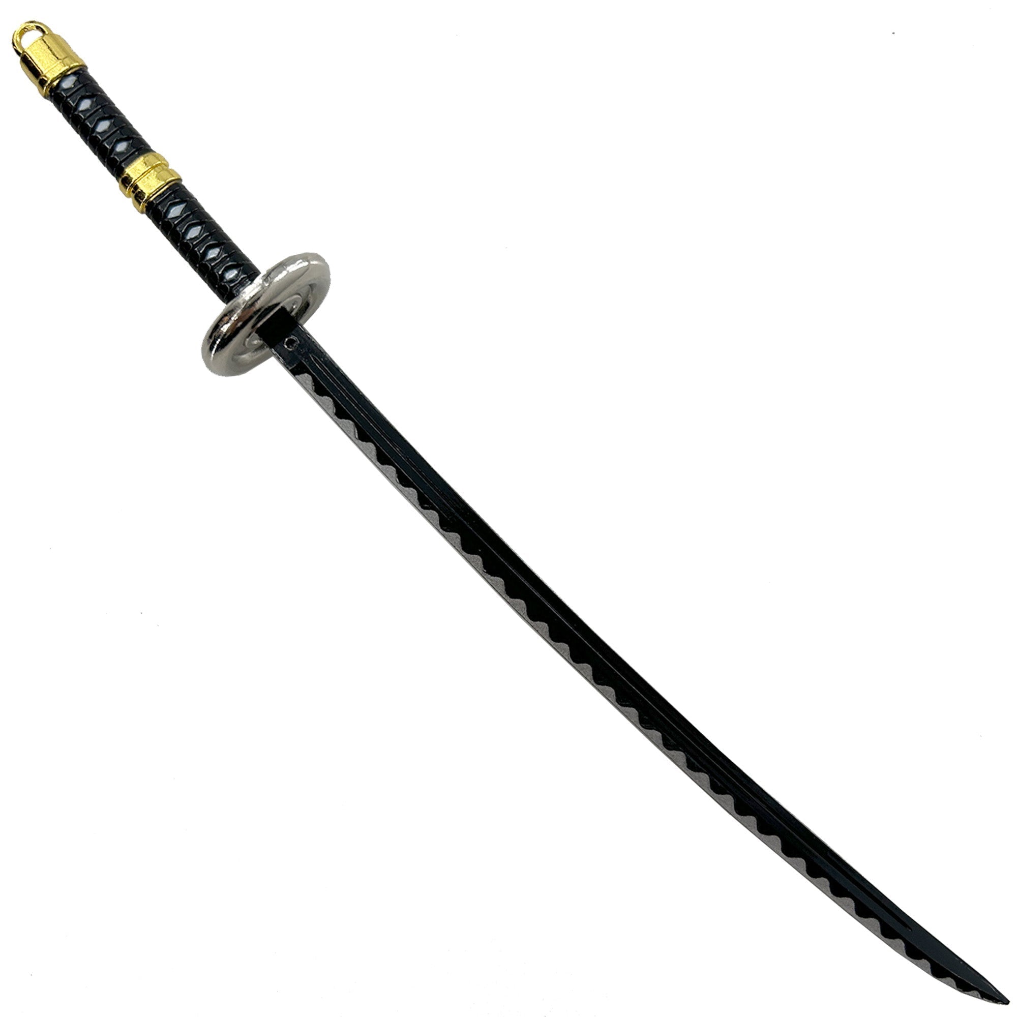 Spring Action Popup Mini Katana Keychain Trafalgar Law Sword Edition