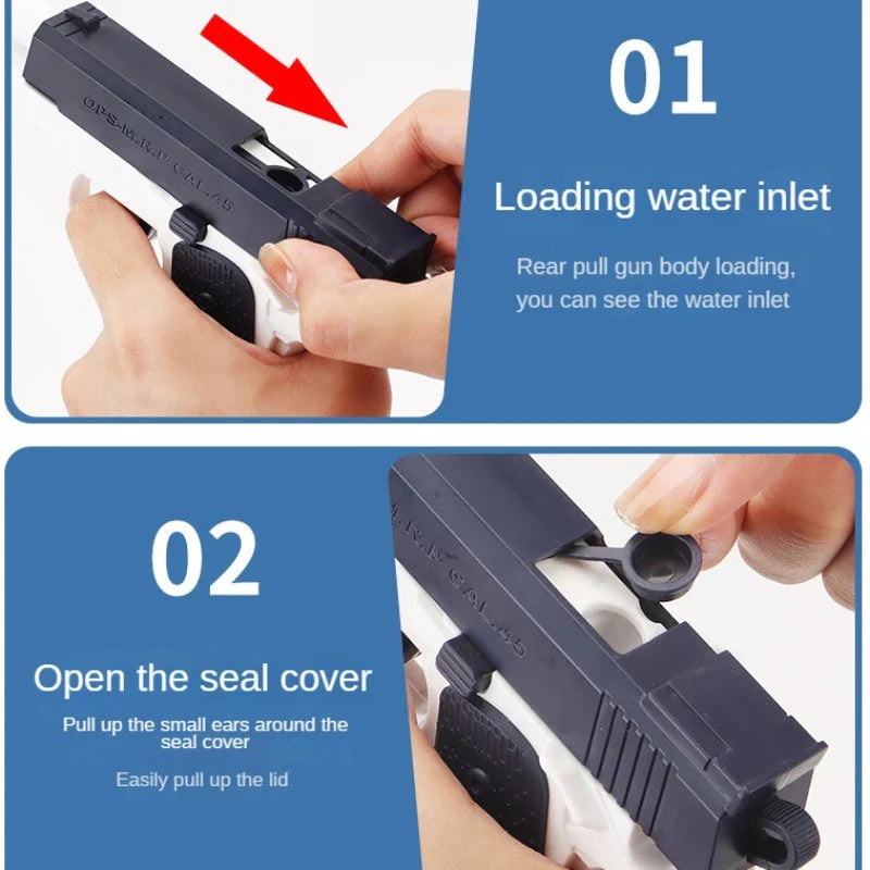 NNEOBA High-Pressure Water Gun for Kids Beach & Pool Play