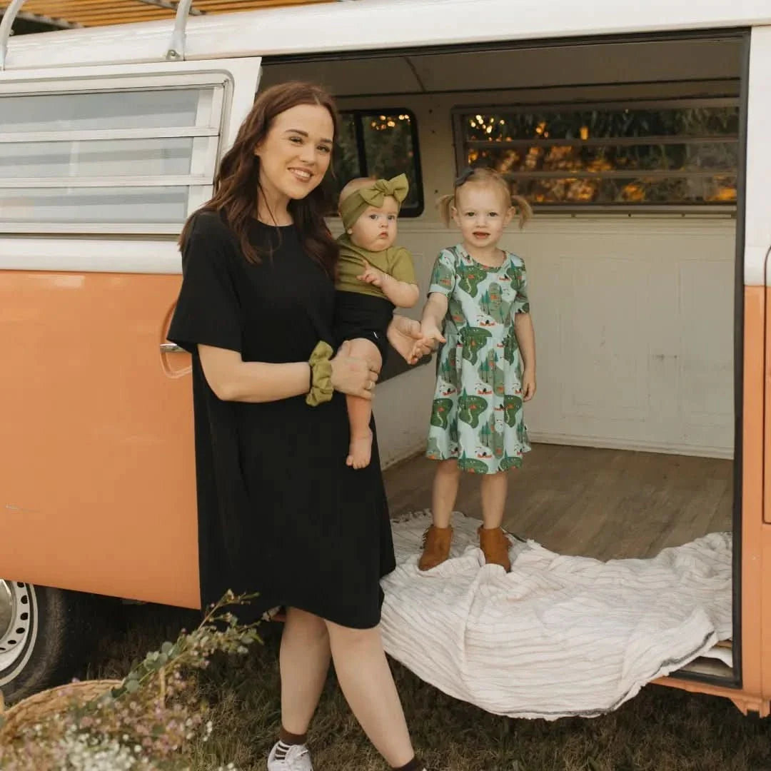 Baby/Kids' Bamboo Daphne Dress | Camping