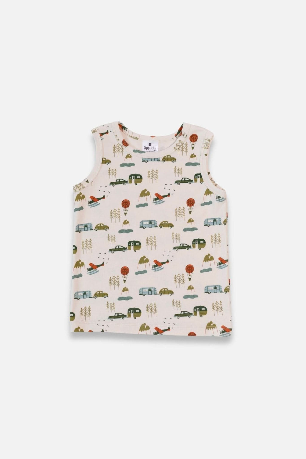 Kids' Bamboo Classic Tank | Moss