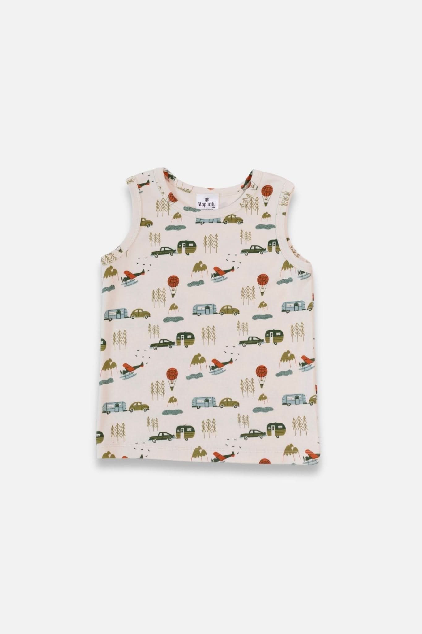 Kids' Bamboo Classic Tank | Moss