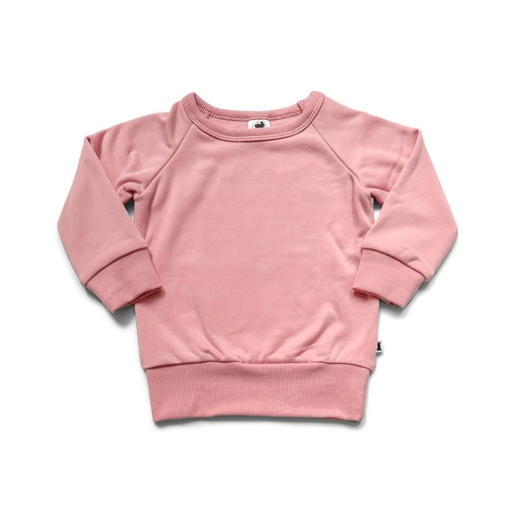 Kids' Bamboo Fleece Pullover | Rose-0