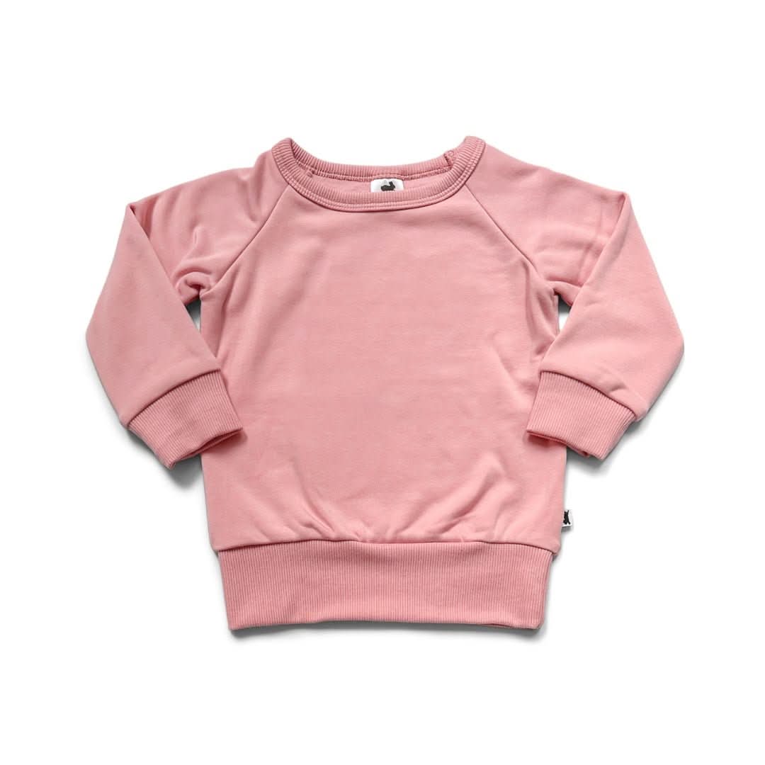 Kids' Bamboo Fleece Pullover | Rose-0