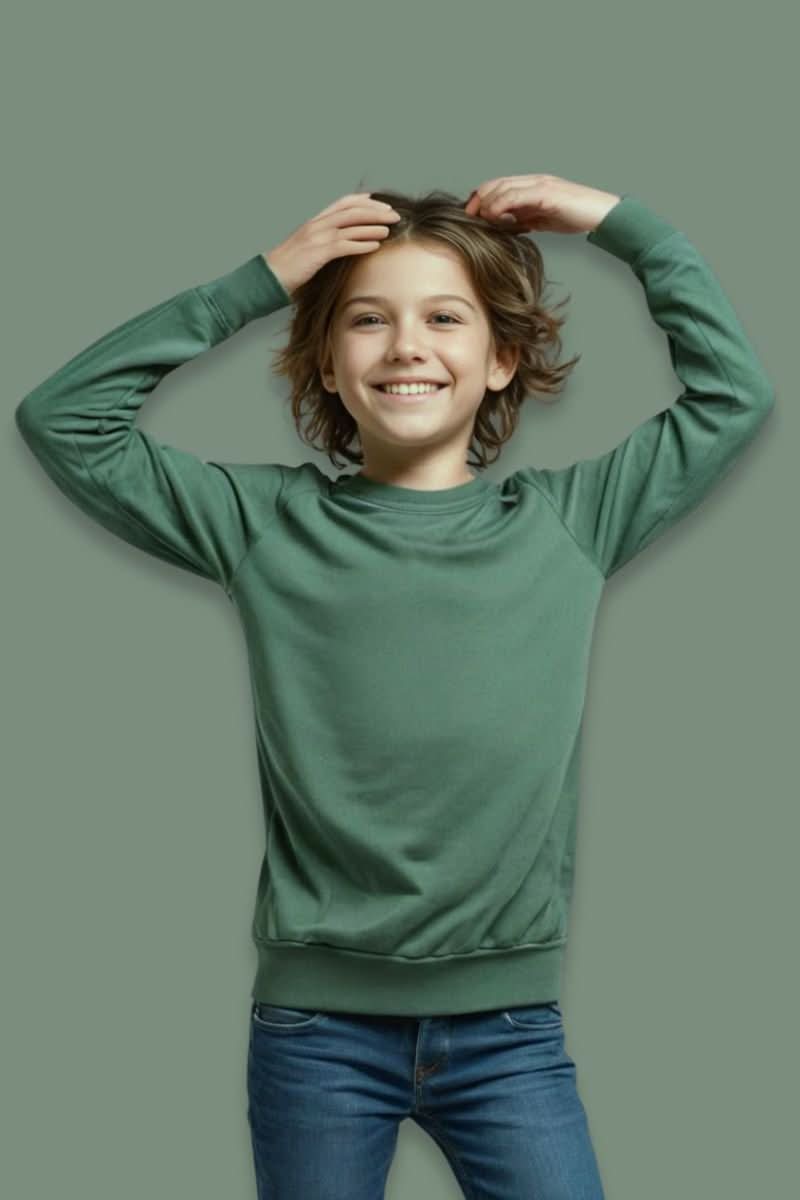 Baby Bamboo Pullover | Terracotta-3