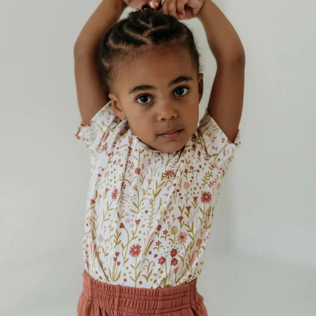 Baby/Kids' Bamboo T-Shirt | Garden Snakes