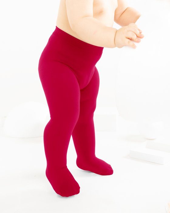 Kids Tights 60 Denier - Red