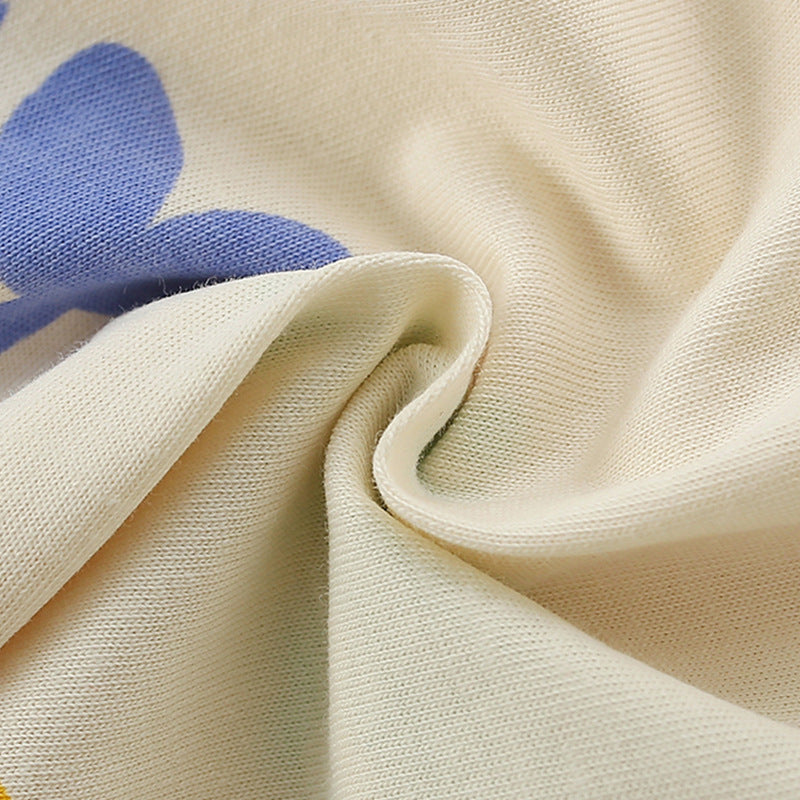 Summer Baby Kids Fish Pattern T-shirt and Shorts Clothing Set for Boys