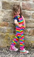 Rainbow Kid Dungarees