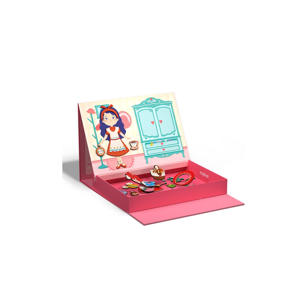 Sweet Girl Magnetic Playset