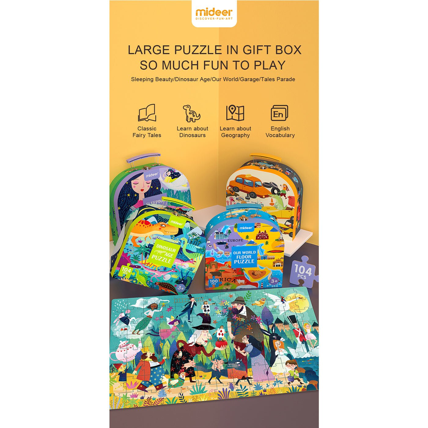 Wonderful Ocean 104pcs Puzzle Gift Box