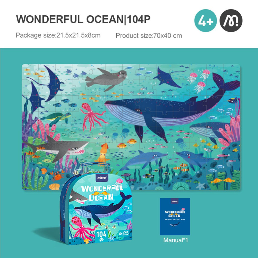 Wonderful Ocean 104pcs Puzzle Gift Box