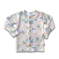 Youth Bamboo Cardigan | Pastel Blooms