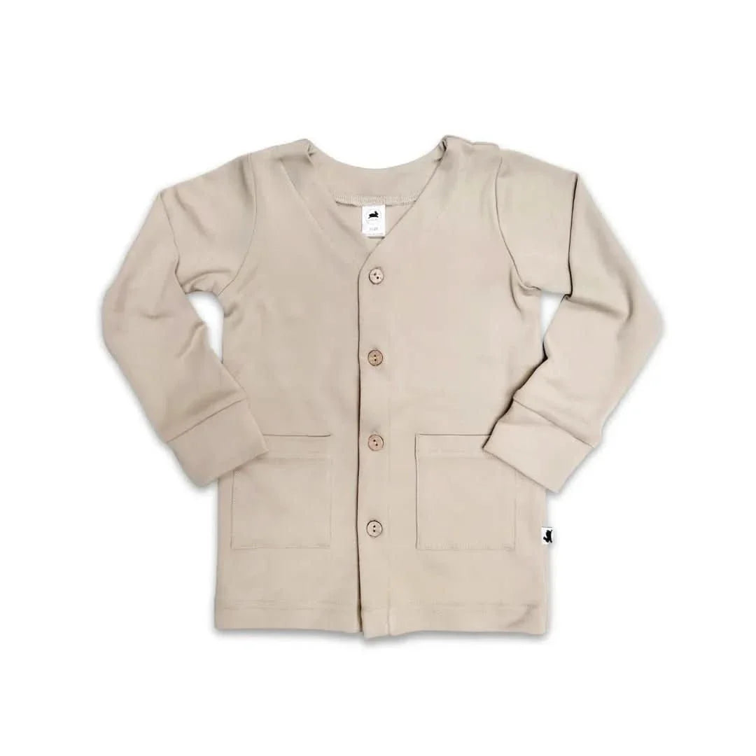 Youth Bamboo Cardigan | Pastel Blooms