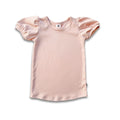 Youth Bamboo Puffed Sleeve T-Shirt | Rosewood